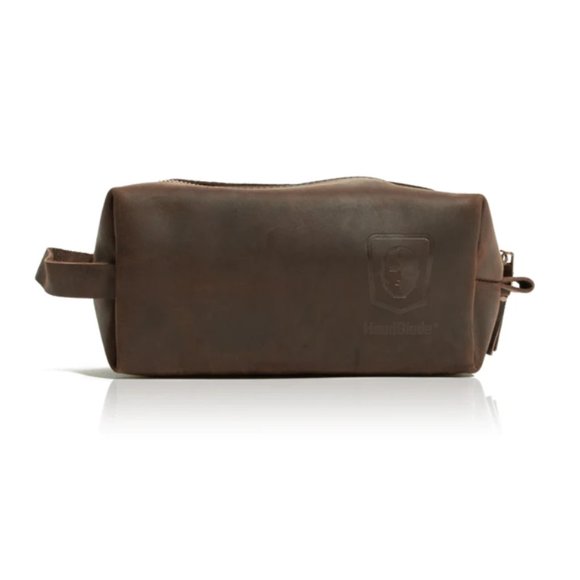 Luxury Leather Dopp Bag - Picture 1 of 3